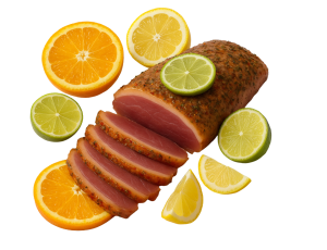 Magret gravlax Agrumes (citron, orange, citron vert)
